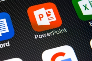 Powerpoint app on phone