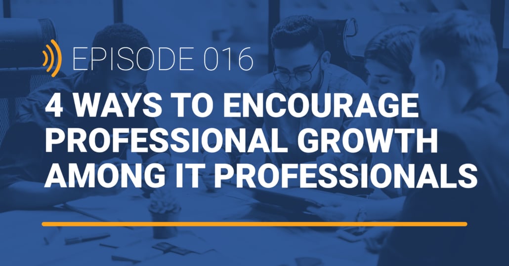 ways to encourage professional growth among IT professionals